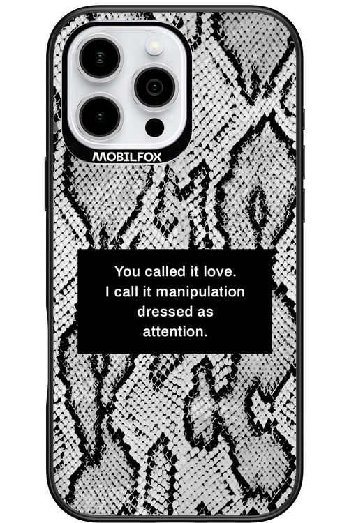 Manipulation 2.0 - Apple iPhone 16 Pro Max