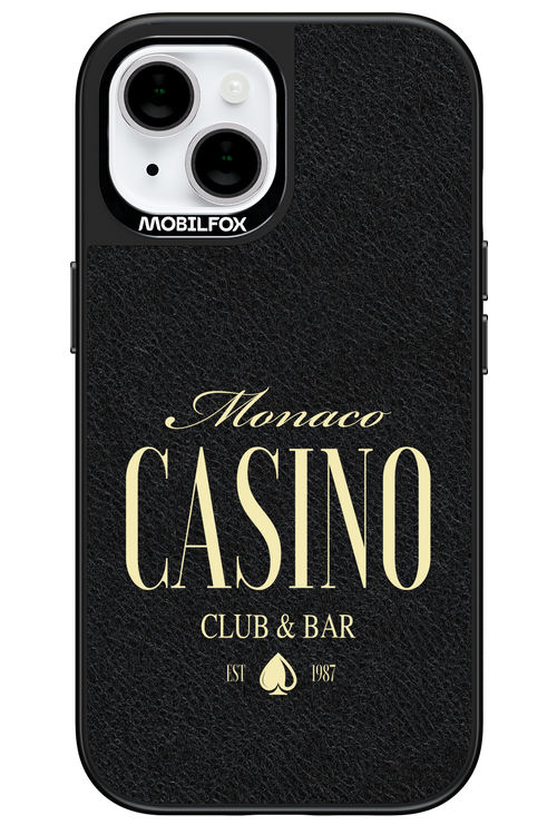 Casino Monaco Leather - Apple iPhone 15