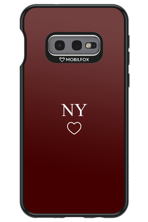 NY Burgundia 2.0 - Samsung Galaxy S10e