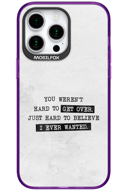 Hard to Believe - Apple iPhone 15 Pro Max