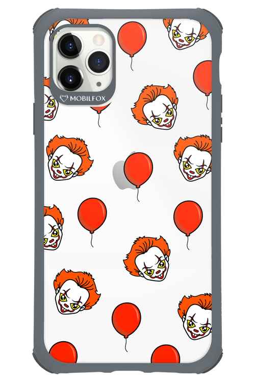 Mystery Clown (Transparent) - Apple iPhone 11 Pro Max