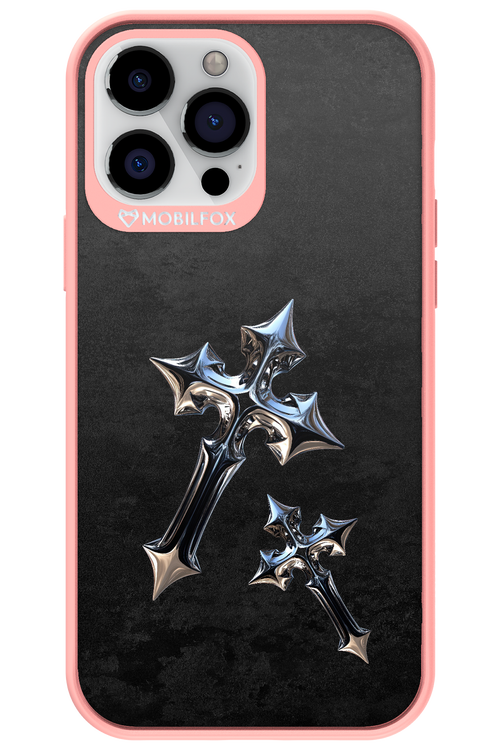 Chrome Crosses - Apple iPhone 13 Pro Max