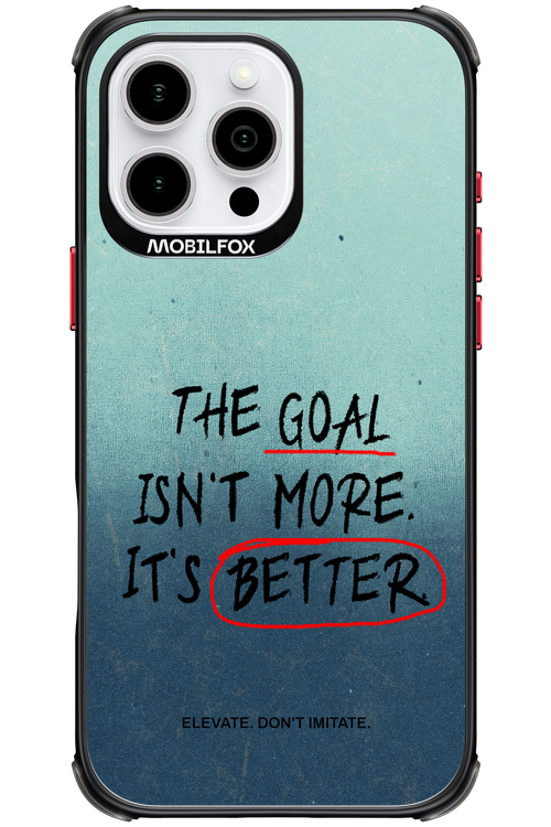 The Goal 2.0 - Apple iPhone 16 Pro Max