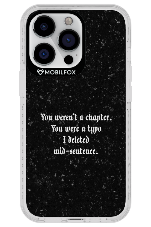 A Typo - Apple iPhone 13 Pro