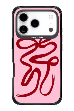 Burgundy Bow - Apple iPhone 17 Pro
