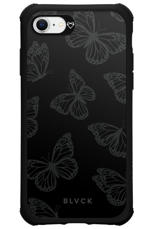 Black Butterflies - Apple iPhone SE 2020