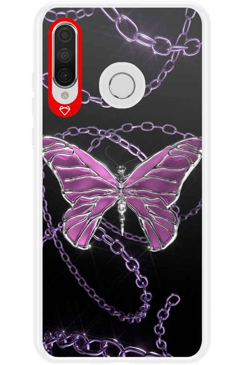 Butterfly Necklace - Huawei P30 Lite