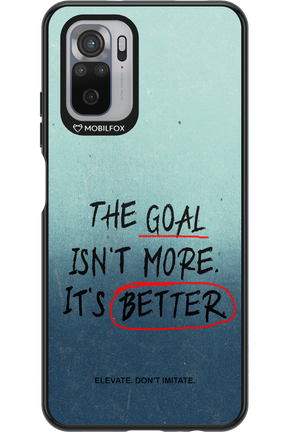 The Goal 2.0 - Xiaomi Redmi Note 10