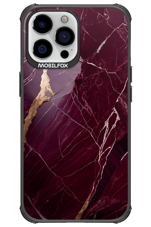 Burgundy Marble - Apple iPhone 13 Pro Max