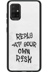 At Your Own Risk - Samsung Galaxy A51