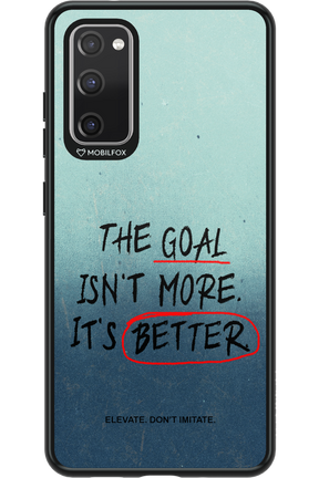 The Goal 2.0 - Samsung Galaxy S20 FE