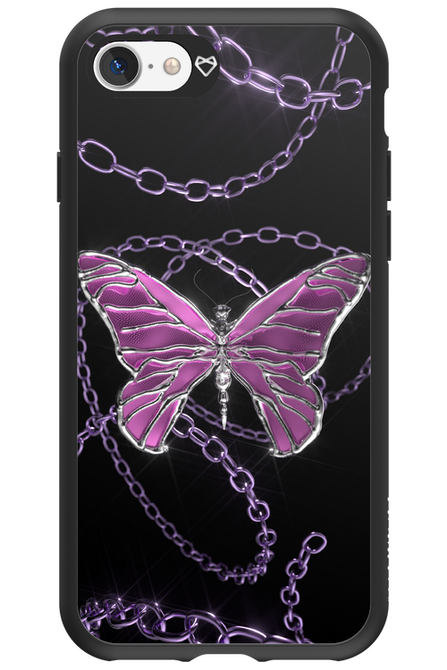 Butterfly Necklace - Apple iPhone 7