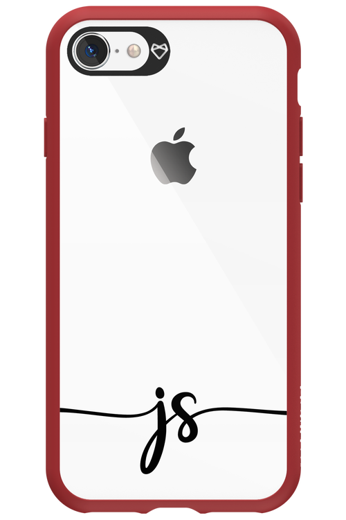 JS Monogram - Apple iPhone 8