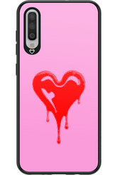 Heart Pink - Samsung Galaxy A70