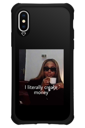 I literally create money - Apple iPhone X