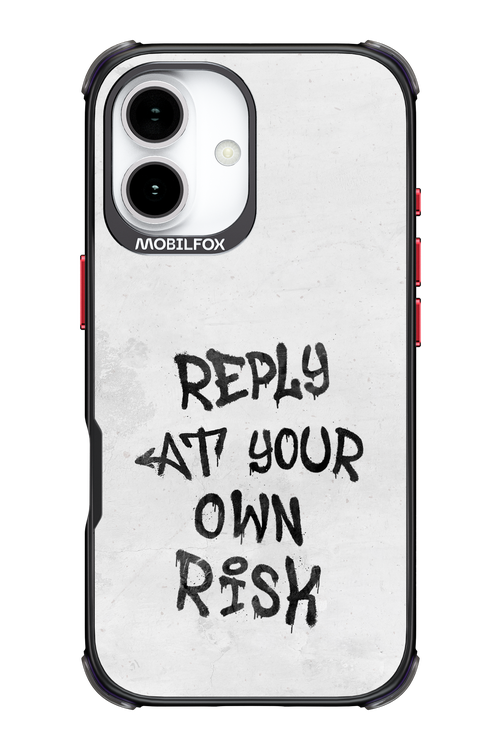 At Your Own Risk - Apple iPhone 17