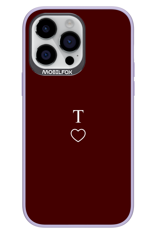 T Burgundia 2.0 - Apple iPhone 14 Pro Max