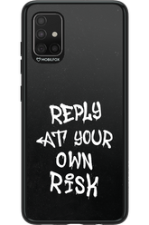 Risk Black - Samsung Galaxy A51