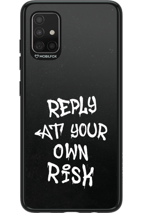 Risk Black - Samsung Galaxy A51