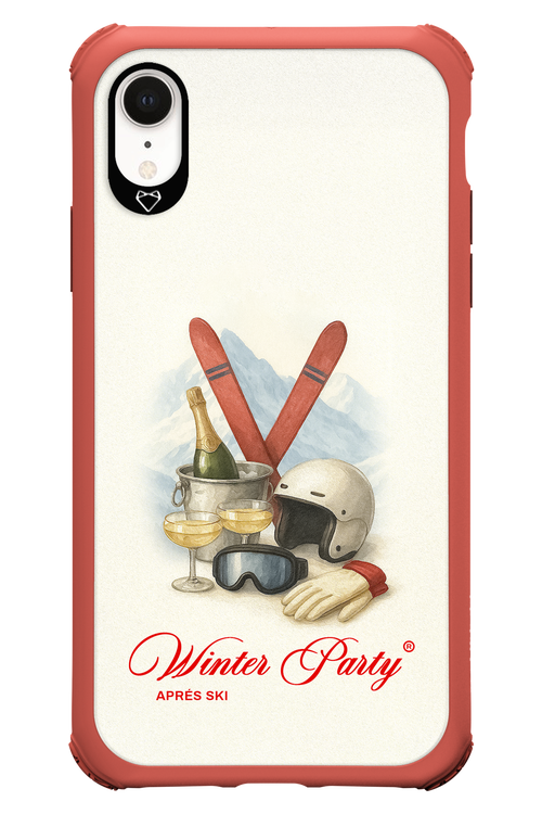 Winter Ski Party - Apple iPhone XR