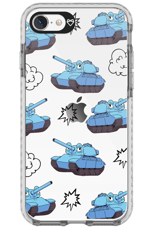 Tank Guy Transparent - Apple iPhone SE 2020