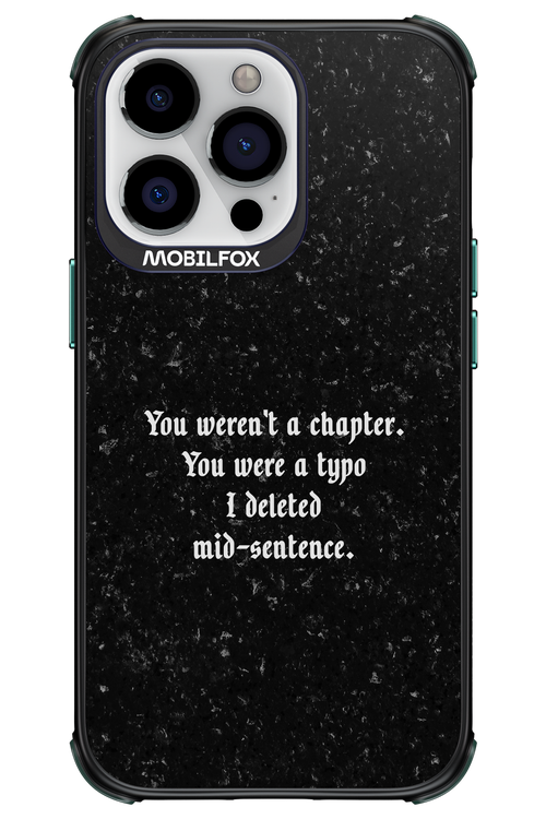 A Typo - Apple iPhone 13 Pro