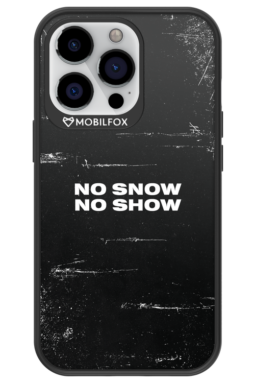 No snow, no show - Apple iPhone 13 Pro