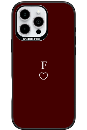 F Burgundia 2.0 - Apple iPhone 16 Pro Max