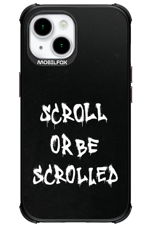 Scroll Black - Apple iPhone 15