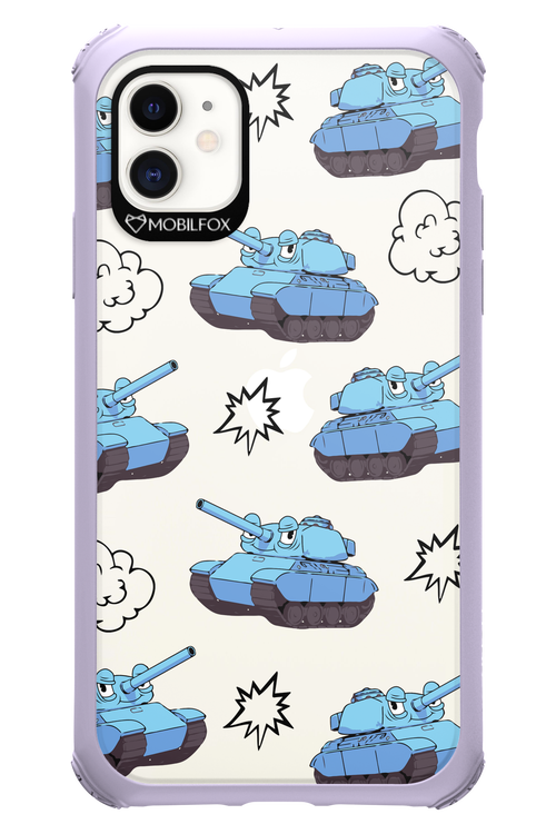 Tank Guy Transparent - Apple iPhone 11
