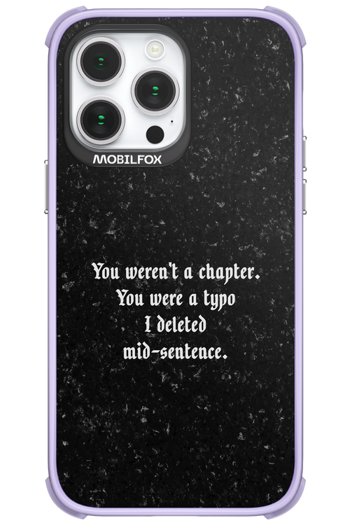 A Typo - Apple iPhone 14 Pro Max