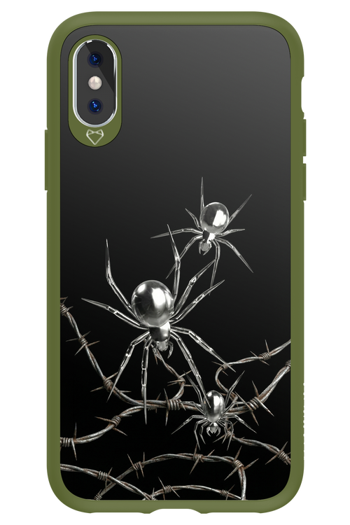 Silver Spiderz 2.0 - Apple iPhone X