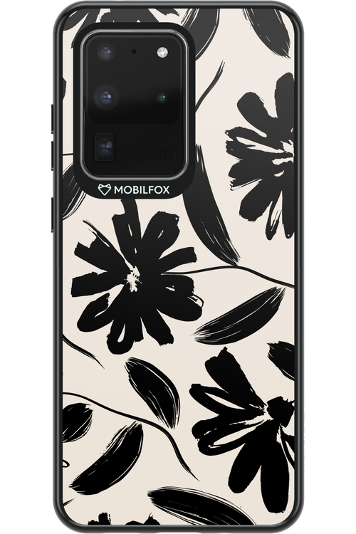 Monochrome Flowerss 2.0 - Samsung Galaxy S20 Ultra 5G