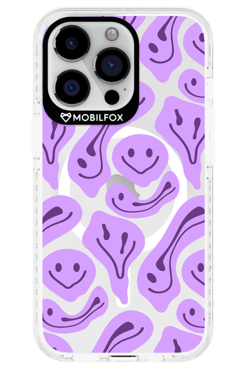 Fluid Smiley Purple - Apple iPhone 13 Pro