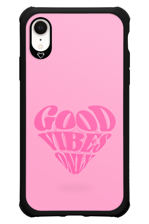 Good Vibes Heart - Apple iPhone XR