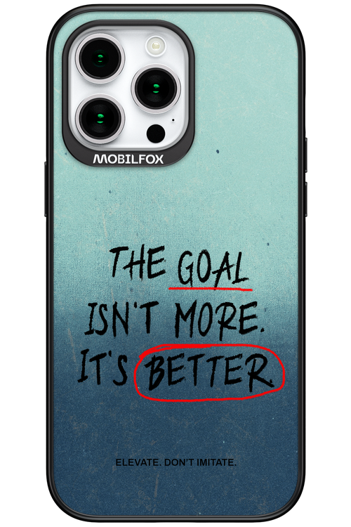 The Goal 2.0 - Apple iPhone 15 Pro Max