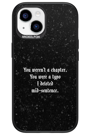 A Typo - Apple iPhone 15