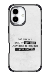 Hard to Believe - Apple iPhone 17