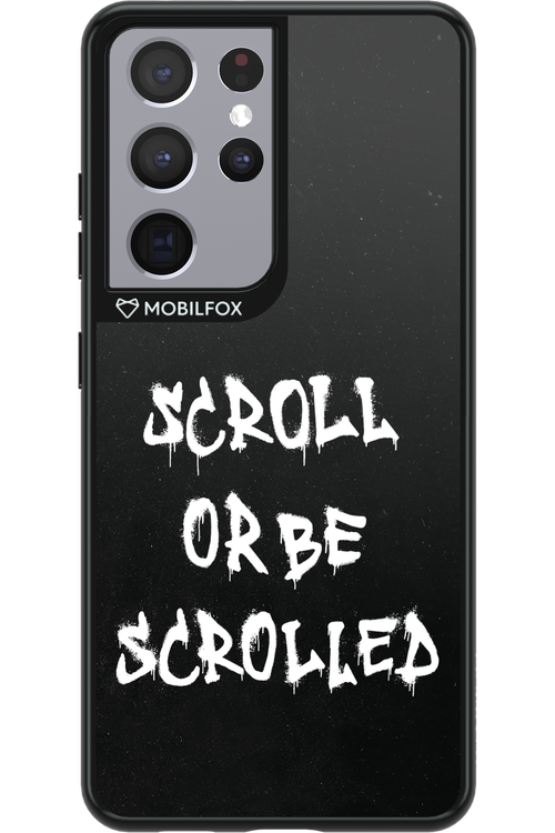 Scroll Black 2.0 - Samsung Galaxy S21 Ultra