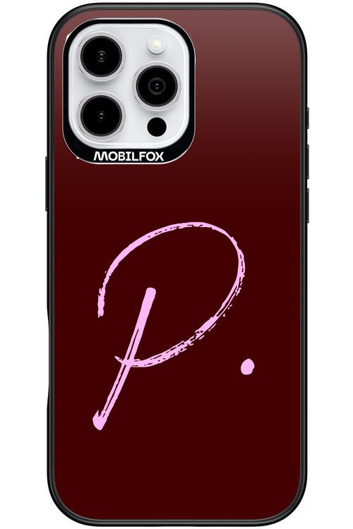(Dark Blush) P 2.0 - Apple iPhone 16 Pro Max