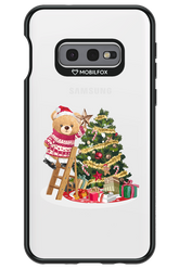 Christmas Bear (Transparent) - Samsung Galaxy S10e