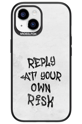 At Your Own Risk - Apple iPhone 15