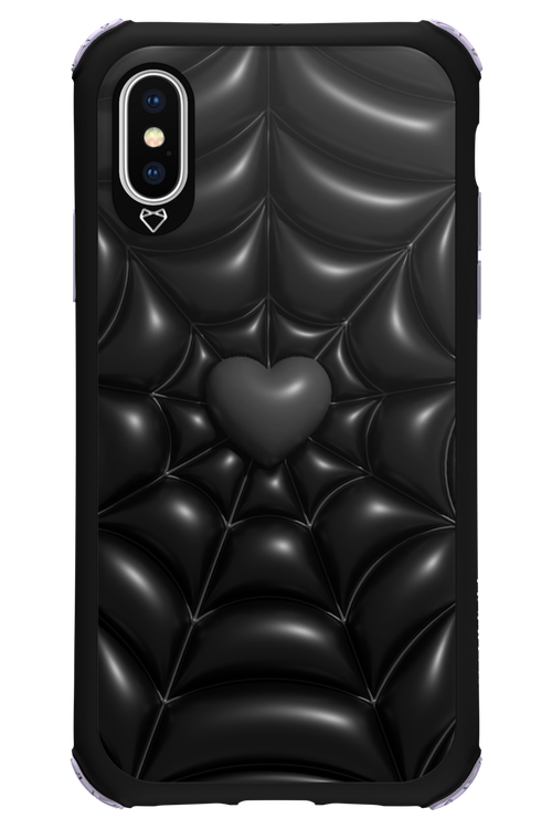 Black Spider Heart - Apple iPhone XS