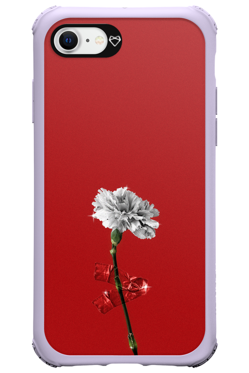 Red Flower - Apple iPhone 8