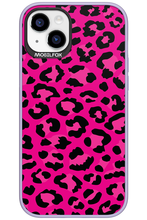 Fuchsia Leopard - Apple iPhone 15 Plus