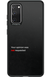 Not Requested - Samsung Galaxy S20 FE