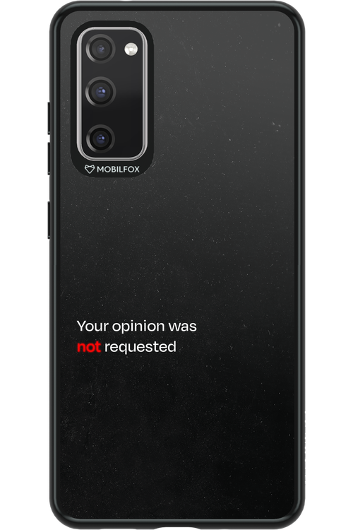 Not Requested - Samsung Galaxy S20 FE