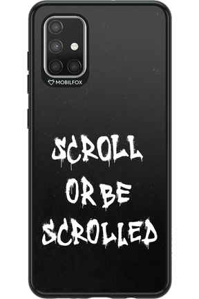 Scroll Black - Samsung Galaxy A71