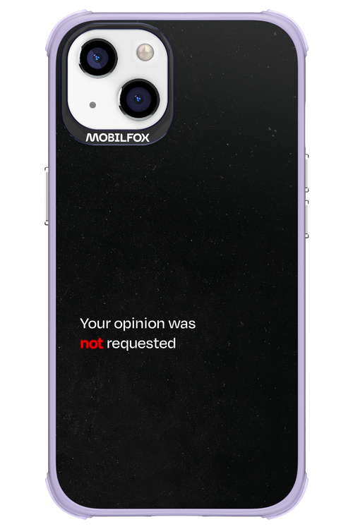 Not Requested 2.0 - Apple iPhone 13