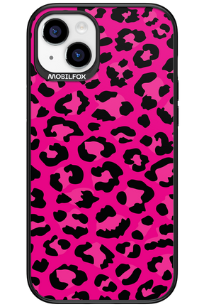 Fuchsia Leopard - Apple iPhone 15 Plus